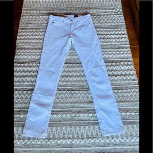 White Prima Cigarette Jean